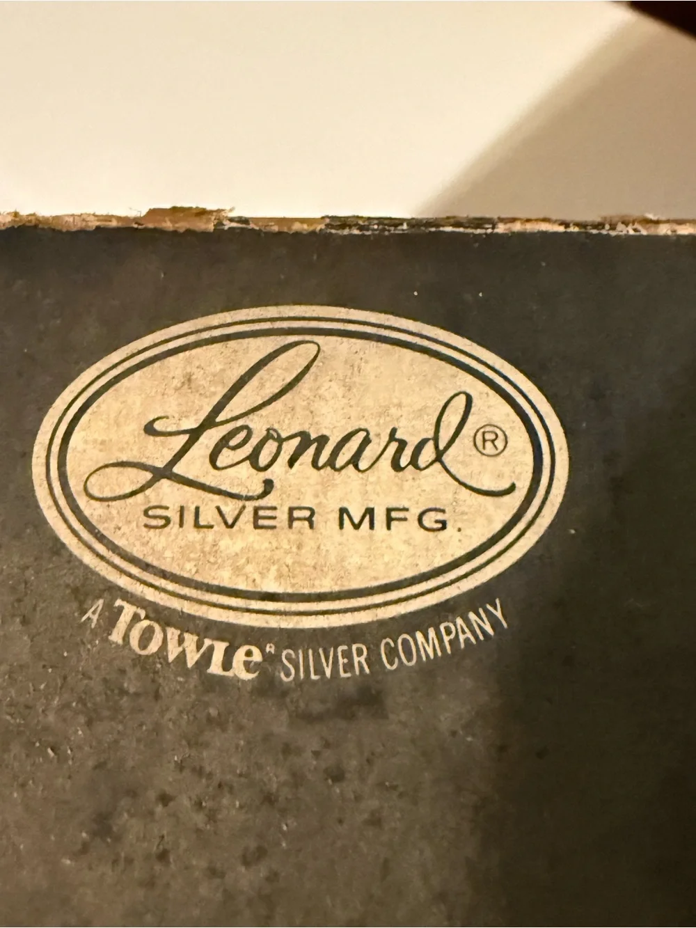 vintage Leonard Silver jam dish